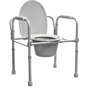 Cómodo plegable de acero