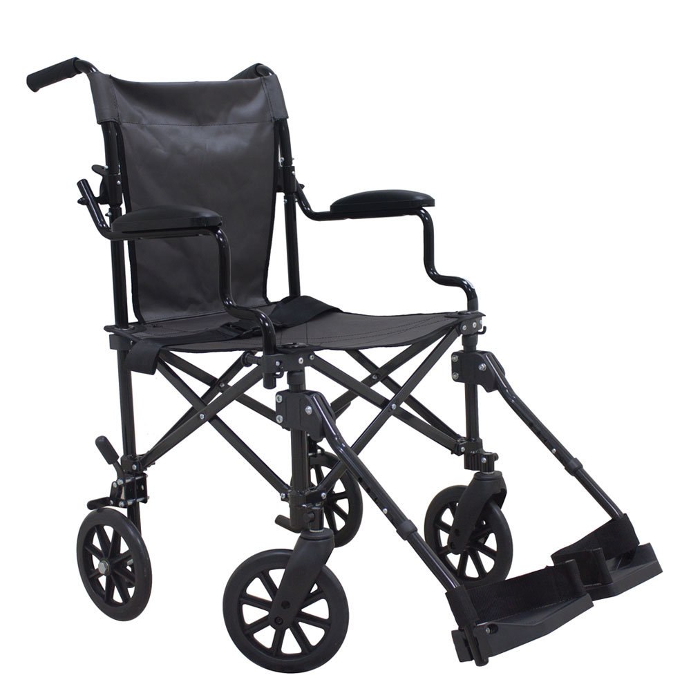 Silla de ruedas de traslado 18"