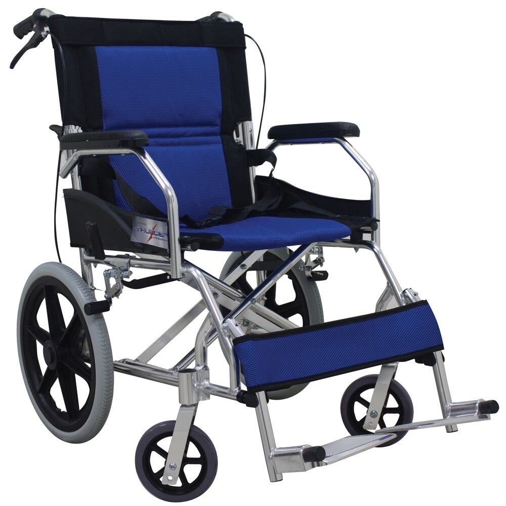 Silla de ruedas de traslado 20"